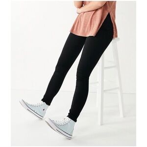 Nwt So High Rise Ultimate Juniors Size 7 Denim Black Jeggings